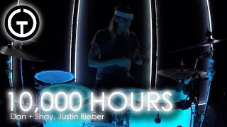 10,000 Hours - Dan + Shay, Justin Bieber (Light Up Drum Cover)