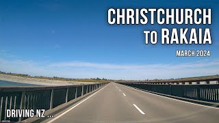 Driving New Zealand: Christchurch to Rakaia | 4K