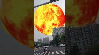 The Sky is So Red🌎3D Special Effects   3D Animation #shorts #vfxhd