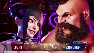 Street Fighter 6 - Juri Vs. Zangief Walkout