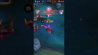 Martis di Lepas Bikin Kiamat #mobilelegends #2024 #shorts