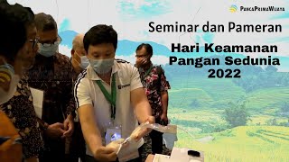 Kami di Acara Seminar dan Pameran Hari Keamanan Pangan Sedunia 2022 di Bogor