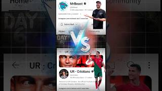 ronaldo vs mr beast #shorts #viralvideos