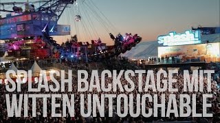 Splash 2014 Backstage mit Witten Untouchable (Lakmann, Al Kareem, Magic Mess)