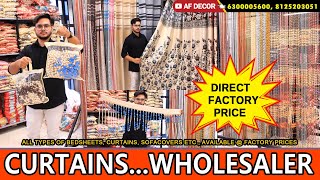 #Curtains wholesalers, customize curtains, thread, beads curtains available @ Direct factory price