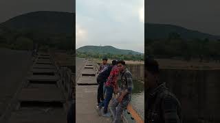 Jharkhand kherwa bridge shivgadi Nadi kinara shorts video like subscribe me guys #short #ytshorts