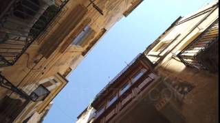 Malta Alley Sky Twist (Stock Footage)