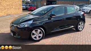 ♦️♦️♦️RENAULT CLIO 0.9TCE Dynamique NAV 2️⃣0️⃣1️⃣6️⃣ 1️⃣6️⃣Diamond🖤Black ♦️♦️Brooklands Quality Cars