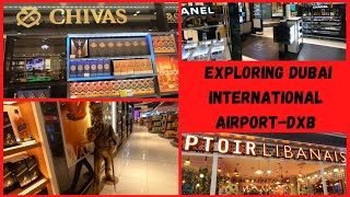 Exploring Dubai International Airport DXB, UAE | Duty-Free Shop | 2022 | Zero Point |