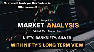 Market Analysis for tomorrow | Nifty | Banknifty | Silver | Elliottwave | Magic Fibs