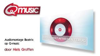 Beatrix audiomontage bij Q-music!