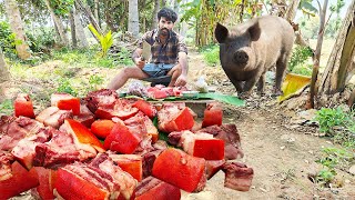 WORLD Special Pork Blood Roast | WORLD MAN COOKING Channel in FIST TIME Macking