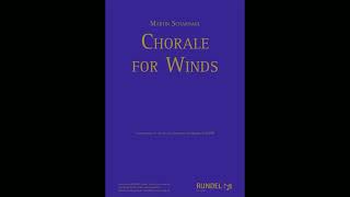 Chorale for Winds - Martin Scharnagl (Blasorchester)