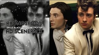 Prongsfoot logoless + 1080p Scene pack | James Potter and Sirius Black ( fancast )