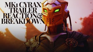 Mortal Kombat 1: Khaos Reigns – Official Cyrax Reaction/Breakdown