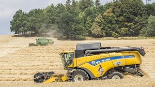 Žně 2015 - New Holland CX 8070 Elevation II