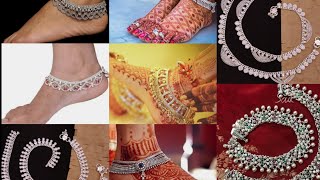 Beautiful Silver Anklet Design || Latest Payal Design For Brides #trending#fashion#reels#shorts #new