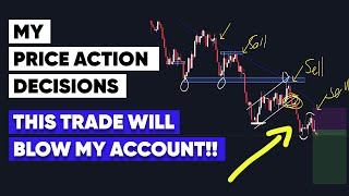 I Took a Trade using Price Action, It Will Blow My Account!