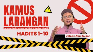 KAMUS LARANGAN no. 1-10 || UAZ || COLOMADU || 22 10 2024