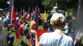 Mississippi State Flag Rally at Vicksburg National Park, July 18, 2015