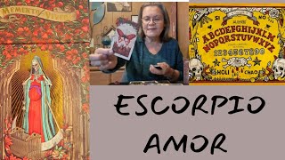 ESCORPIO ♏️ SANTA MUERTE TAROT ❤️ AMOR❤️ TIRADA DE GUIJA 🦋 NOVIEMBRE 2024