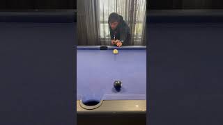 Double kiss shot pool trick shot