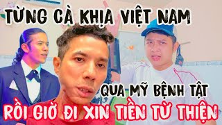 KASIM HOÀNG VŨ TỪNG CÀ KHỊA VIỆT NAM, SANG MỸ ĐỊNH CƯ ĐỔ BỆNH GIỜ KÊU GỌI ĐÓNG GÓP TIỀN ĐI CHỮA BỆNH