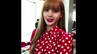 180912 BLACKPINK Lisa Speaking English at Michael Kors Show