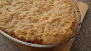 Easy Homemade Peach Cobbler