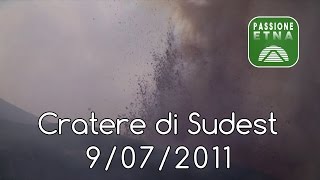 Etna - Parossismo 9/07/2011