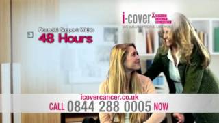 I-COVER DRTV ad ~ Female Cancer Insurance