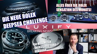 NEUE ROLEX!!!! 50MM, über 25.000 Euro, RLX Titan: Alles über die Rolex Deepsea Challenge 126067