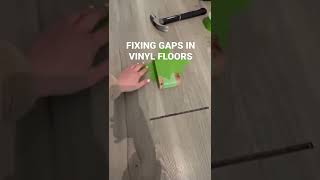 FIXING GAPS in Vinyl Floor Planks!