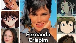 Fernanda Crispim Personagens e Dublados