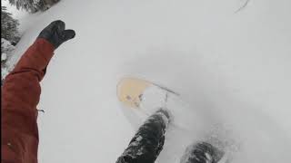 Pow Surfing with the Mantas and Will Wesson