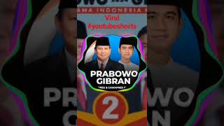 DJ VIRAL🔥 ‼️PRABOWO GIBRAN [CAPRES-CAWAPRES]2024-2029#youtubeshorts