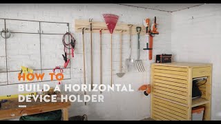 How to Build a Horizontal Storage System for Your Tools