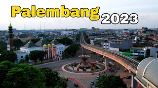 Drone View Kota Palembang 2023 | Sumatera Selatan