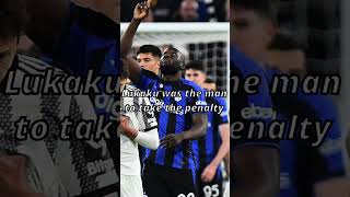 Why Lukaku SHUSHED Juventus fans... #footballshorts #shorts