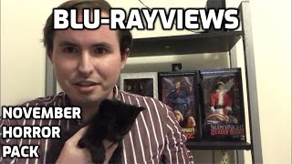 Blu-Rayviews: November Horror Pack Unboxing