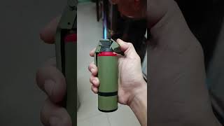 Smoking granade lighter