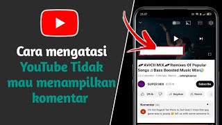 Cara mengatasi YouTube Tidak mau menampilkan komentar