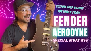 My New Birthday Guitar! Fender Aerodyne Special Strat HSS - Gear Review | Guitar Lesson | Tutorial