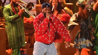 How Burna Boy's Electrifying Performance On-Stage Got The Grammy Doing This  | Nigeria