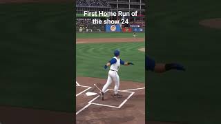 First Homer of the show 24 this happened day one of early access!!! #mlbtheshow24 #mlb #baseball