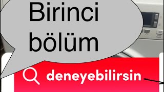 Ariston hotpoint çamaşır makinası ses yapıyor. Birinci bölüm