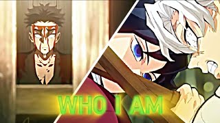 Himejima Gyomei, Giyuu Vs Sanemi - Who I Am (AMV) Demon Slayer: Kimetsu No Yaiba S4 Ep - 6