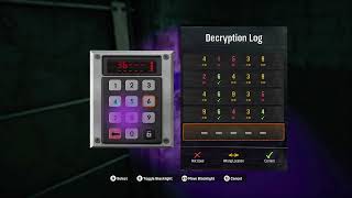 another door keypad this time with 5 numbers #codbo6 campaign. use blacklight & log to find code