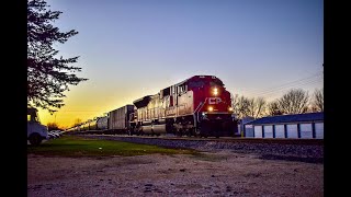 CP 7025 Takes CP 650 East Through Kirkland Il