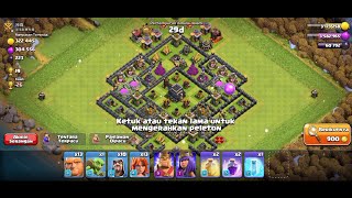 Game play clash of clans | ratain TH 9 |